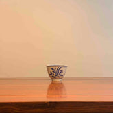 Ceramic Gong Fu Tea Set - Hand-Painted Floral Tea Cup